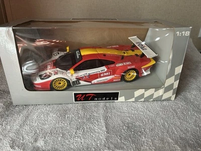 A34 1998 1:18 UT MODELS MCLAREN F1 GTR  EMI O'ROURKE SUGDEN #40 NEW IN BOX - Image 1 of 4