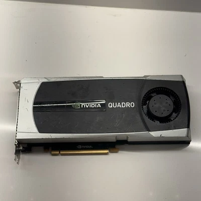 616077-001 HP NVIDIA Quadro 5000 PCIe 2.5GB GDDR5 Graphics Card 608532-001 (2) - Image 1 of 4