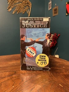Hard Justice (VHS) David Bradley - Action Thriller - Bild 1 von 1