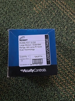 Acuity Controls RCMS 10 G2 Large Motion Extended Range 360* Lenss - Image 1 of 2