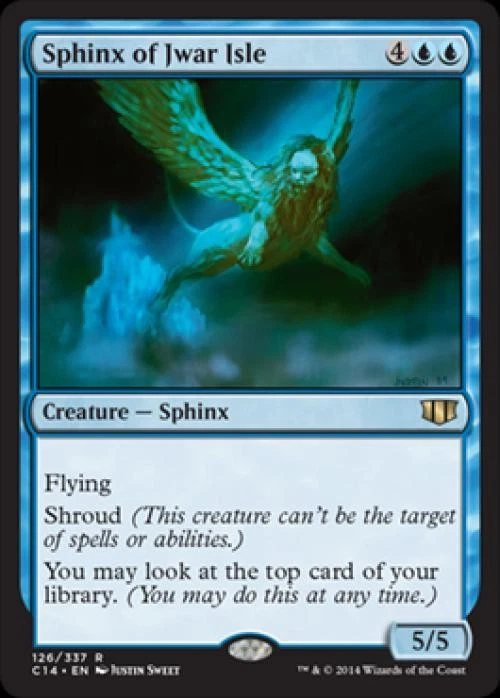 Sphinx of Jwar Isle - Near Mint MTG Commander 2014 Edition - Image 1 of 1