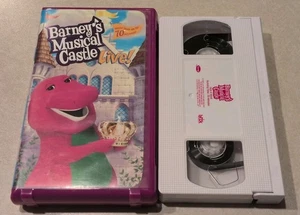 Barney's Musical Castle Live! (VHS, White Tape) - Picture 1 of 7