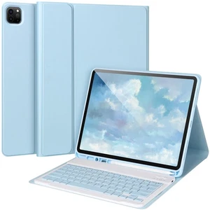 Tastatur Hülle für iPad Air 13 2024 M2, iPad Pro 12,9 '' 6./5. Generation, iPa... - Bild 1 von 7