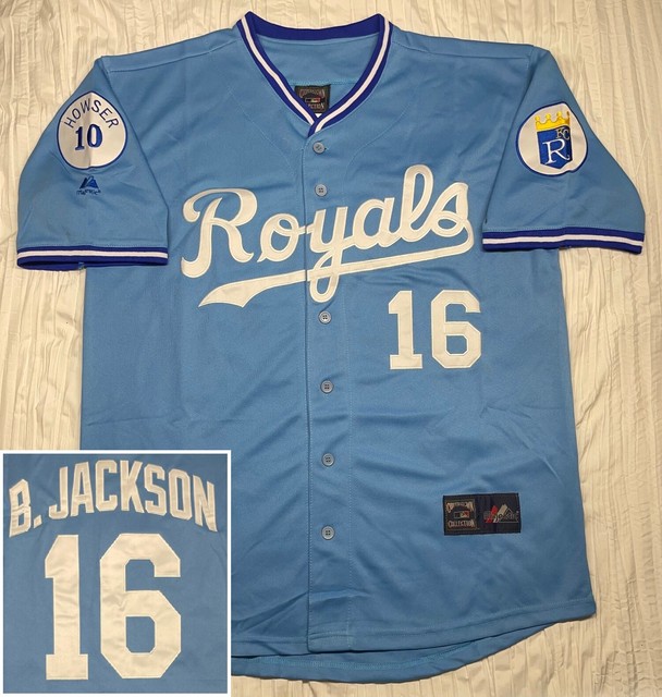 Authentic Bo Jackson Kansas City Royals Road 1987 Jersey - Sports World –  Sports World 165