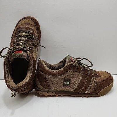 The North Face 雪地运动鞋 徒步步行帆布 尺寸 7 女式麂皮绒 — 第 1/4 张图片