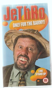 Jethro - Only For The Barmy (VHS, 2002) Live Stand Up ~ VHS Comedy Video tape - Picture 1 of 3