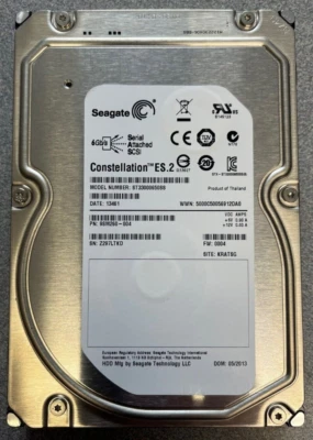 Seagate Constellation ES.2 ST33000650SS 3TB 9SM260-004 3.5 SAS HDD - Image 1 of 3