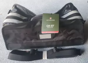 LONA DE MANO VICTORINOX CH-97 CLIMBER 22,75" NEGRA con logotipo WB - NUEVA - Imagen 1 de 8