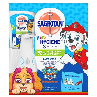 Sagrotan NoTouch Kids Starterset Sensorspender plus Seife 250ml Seifenspender - Bild 1 von 4