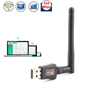600Mbps USB Adapter Wireless Internet Signal Booster Wifi Range Expander Antenna - Picture 1 of 15