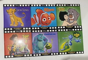 ⭐️⭐️Disney Movie Book Library Lot Lion King Toy Story 2 Finding Nemo Jungle Book - Picture 1 of 9