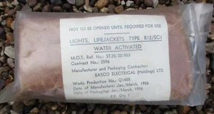 Unused 1956 British:"MINISTRY OF TRANSPORT LIFEJACKET LIGHT" (Nansco Electrical) - Picture 1 of 9