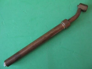 NEW LOWER PRICE! Antique Tire Pressure Gauge By SCHRADER Brass 10 to 160 Pounds - Picture 1 of 5