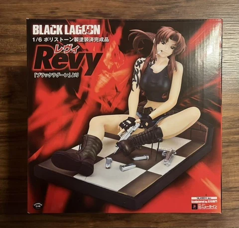 BLACK LAGOON Revy Figure Toy New Limited Rare Japan 1/6 Cover
