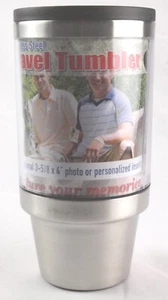 Personalized Photo SS Travel Tumbler - Picture 1 of 9
