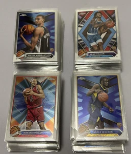 2024 Topps Chrome Basketball Complete Base Set 1-190 Wembanyama Sleeved lot USA - Picture 1 of 1