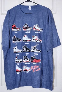 "Retro Kicks" Herren T-Shirt Gr. 2XL - Graphic Print Tee - Bild 1 von 3