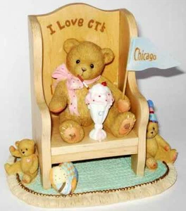  Cherished Teddies ALISSA + Pin Evento Regional de Chicago - FIRMADO - 4008961CH - Imagen 1 de 6