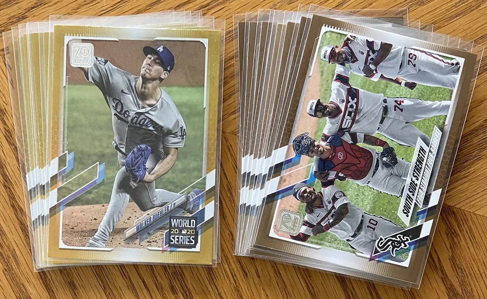 2021 Topps Series 1, 2, & Update ~ GOLD & GOLD FOIL ~ YOU PICK ~ SAVE UP TO 25%! - Image 1 of 1