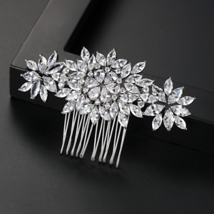 Luxury Micro-inlaid Zircon Crown Bridal Tiara Wedding Gold Plated Hair Jewelry