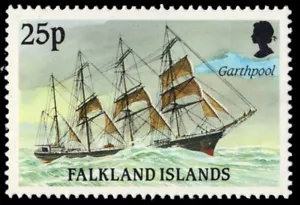 FALKLAND ISLANDS 496 - Sailing Ships "Garthpool" (pb85096) - Picture 1 of 1