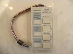 Panel de control de impresora Epson Fx-1050 LQ-850 LQ-1050 FX1050/LQ850/LQ1050 - Imagen 1 de 5
