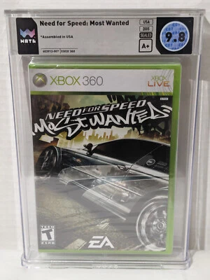 1st Print Need for Speed: Most Wanted Xbox 360 Graded WATA 9.8 A+ Launch Title - Image 1 of 2