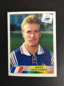 FIGURINA WORLD CUP FRANCE 98 PANINI FRANCIA DESCHAMPS n. 165 NUOVA CON VELINA - Imagen 1 de 2