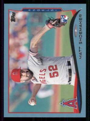 2014 Topps Update Wal-Mart Blue Border #US268 Matt Shoemaker - Image 1 of 2