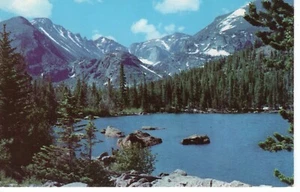 LONG'S PEAK & GLACIER GORGE, ROCKY MOUNTAIN NATIONAL PARK - PC6036 - Picture 1 of 2
