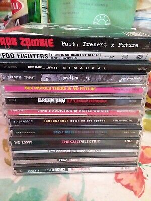 Rock 13 CD LOT, All Come In Jewel Or Slip Case With Artwork. • 5.51$
