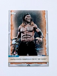 WWE R-TRUTH TOPPS ROAD TO WRESTLEMANIA 2020 #86 WRESTLING TRADING CARD - Picture 1 of 1