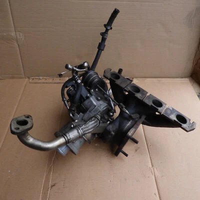 Conjunto turbo cargador Audi A4 Cabriolet 2007 convertible 2.0, usado Foto 1 de 4