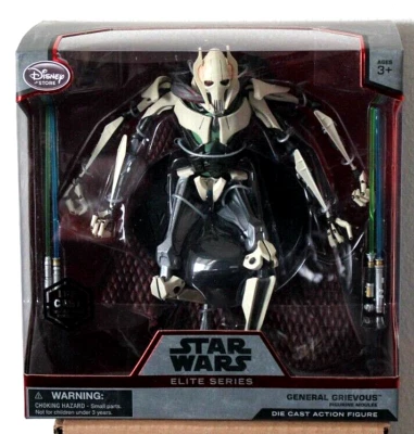 Disney Star Wars General Grievous Elite Series Die-Cast Sellado Nuevo en Caja Foto 1 de 4