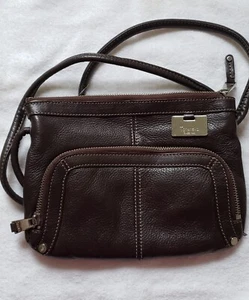 Borsa a tracolla Tignanello vera pelle ciottoli bellissima abbastanza 4 tutto ciò che serve - Foto 1 di 4