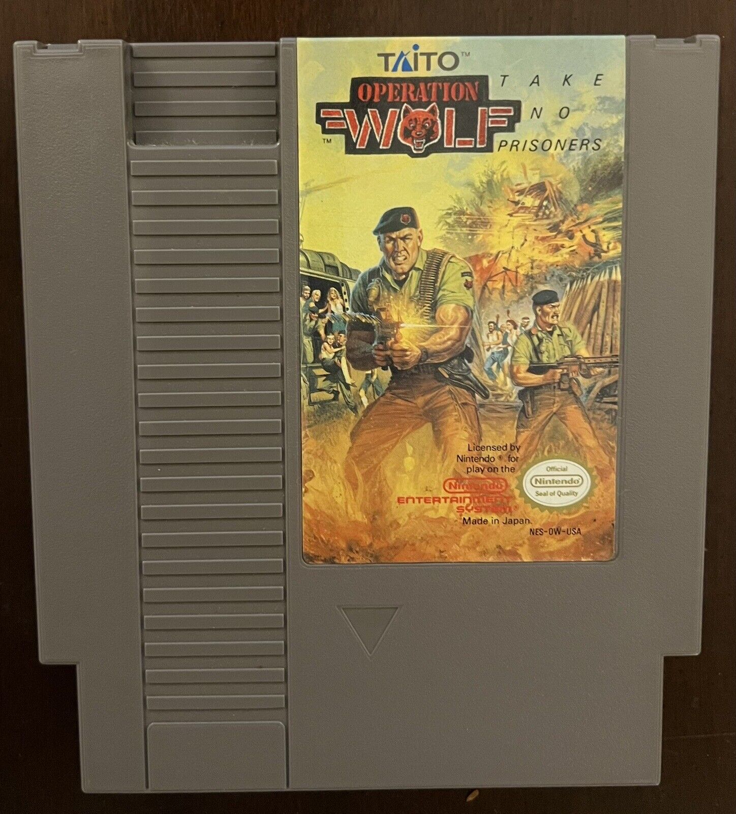 Operation Wolf (Nintendo NES, 1989) Genuine OEM Authentic