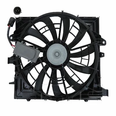 Ventilador de radiador y condensador doble para Cadillac CTS sedán 2014-2015 Foto 1 de 2