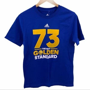 Adidas Golden State Warriors 73 wins tee large NWT - Picture 1 of 3