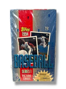 1994 Topps Serie 1 Baseball versiegelte Wachsbox - Bild 1 von 1
