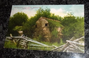 OLD TERRITORIAL COURT HOUSE VINTAGE POSTCARD WASHINGTON 1842 - Picture 1 of 2