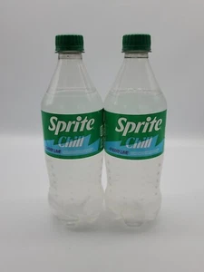 2 VOLLSTÄNDIGE 2024 Limited Edition Sprite Chill Kirschlimette 20oz Sprite Flaschen - Bild 1 von 3