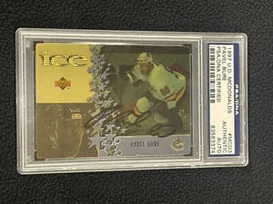 Pavel Bure Signed 1997 Upper Deck McDonalds Card #McD3 PSA/DNA Canucks - Picture 1 of 2