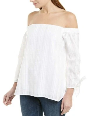 Bailey/44 ☆ Top de algodón blanco milenrama fuera del hombro ☆ para mujer talla pequeña Foto 1 de 4