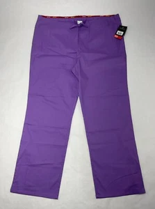 ~NEW~ DICKIES Purple Scrub Pants Black Modern Classic Size LARGE/G - Picture 1 of 5