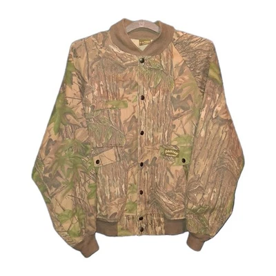 Chaqueta Bomber Spartan Realtree Para Hombre Mediana Hecha en EE. UU. Caza De Colección Años 90 Foto 1 de 4