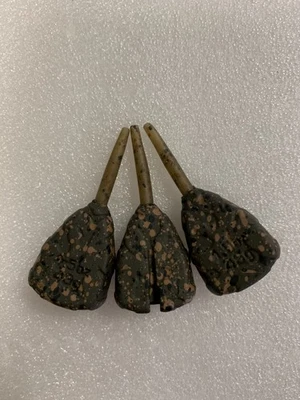 FOX EDGES FLAT PEAR INLINE LEADS 1.5OZ/42G 3OF CED009 - Image 1 of 2