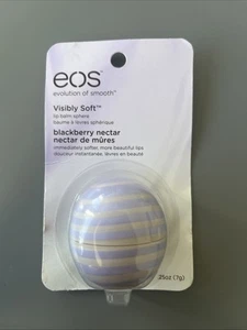 Bálsamo labial orgánico EOS CADUCADO NÉCTAR DE MORA ARTÍCULO DIFÍCIL DE ENCONTRAR a rayas - Imagen 1 de 3