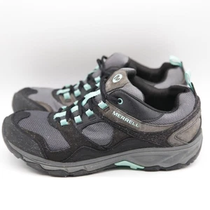Zapatos de tenis de senderismo Merrell negros verdes para mujer talla 10 al aire libre - Imagen 1 de 7