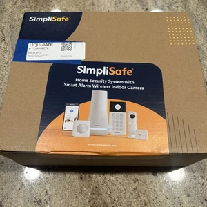 SimpliSafe Home Security System, Indoor And Outdoor Cameras 8 Pc NEW - Picture 1 of 3