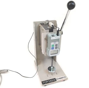 Shimpo FGE-50X Digital Force Gauge 50lb w/ FGS-5S Manual Leveler Test Stand - Picture 1 of 8